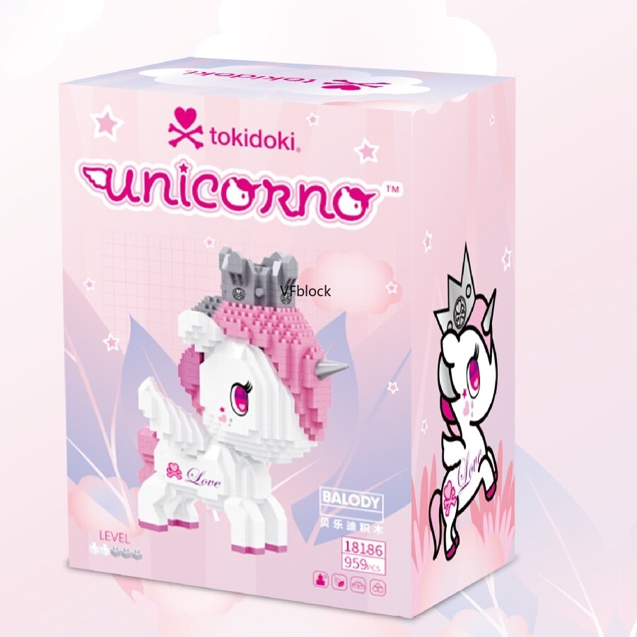 Mới Mô Hình Đồ Chơi Ngựa tokidoki mini Dễ Thương Làm Quà Tặng Sinh Nhật Cho Bé Gái