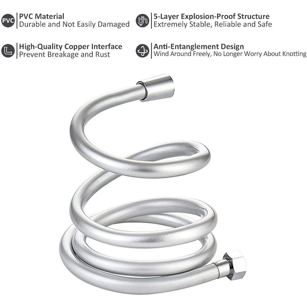 Vòi Hoa Sen Áp Suất Cao Chống Gió Bằng PVC