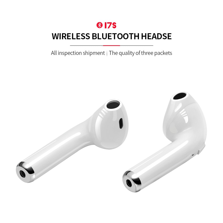 Tai nghe không dây VITOG Bluetooth 5.0 I7s TWS âm thanh nổi bật tích hợp microphone