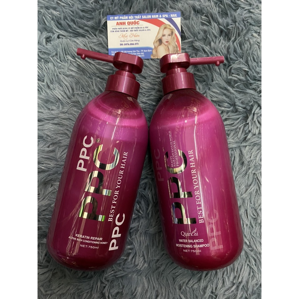 DẦU GỘI PPC ĐỎ 750ML