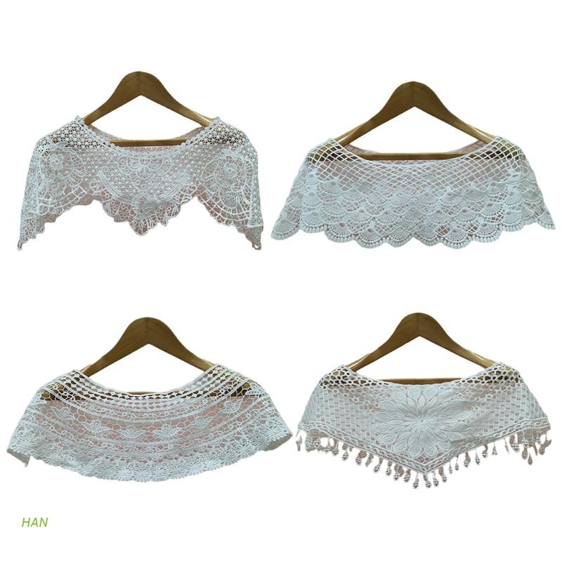 Khăn Choàng Ren Hoa Cho Nữ | BigBuy360 - bigbuy360.vn