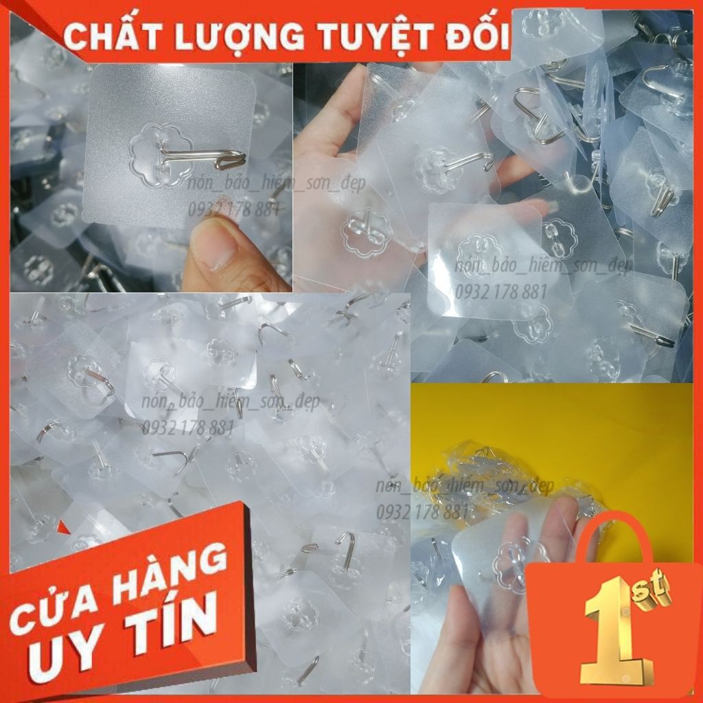 Mốc Dán Siêu Dính_Mốc Dán Trong Suốt_Mốc Dán 1k