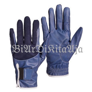 Găng tay cưỡi ngựa màu xanh Navy cho bé 560