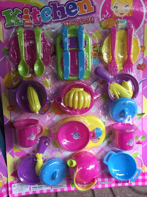 Đồ chơi nấu ăn cho bé
