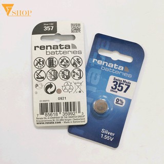 Pin Renata SR44 357 Chính Hãng