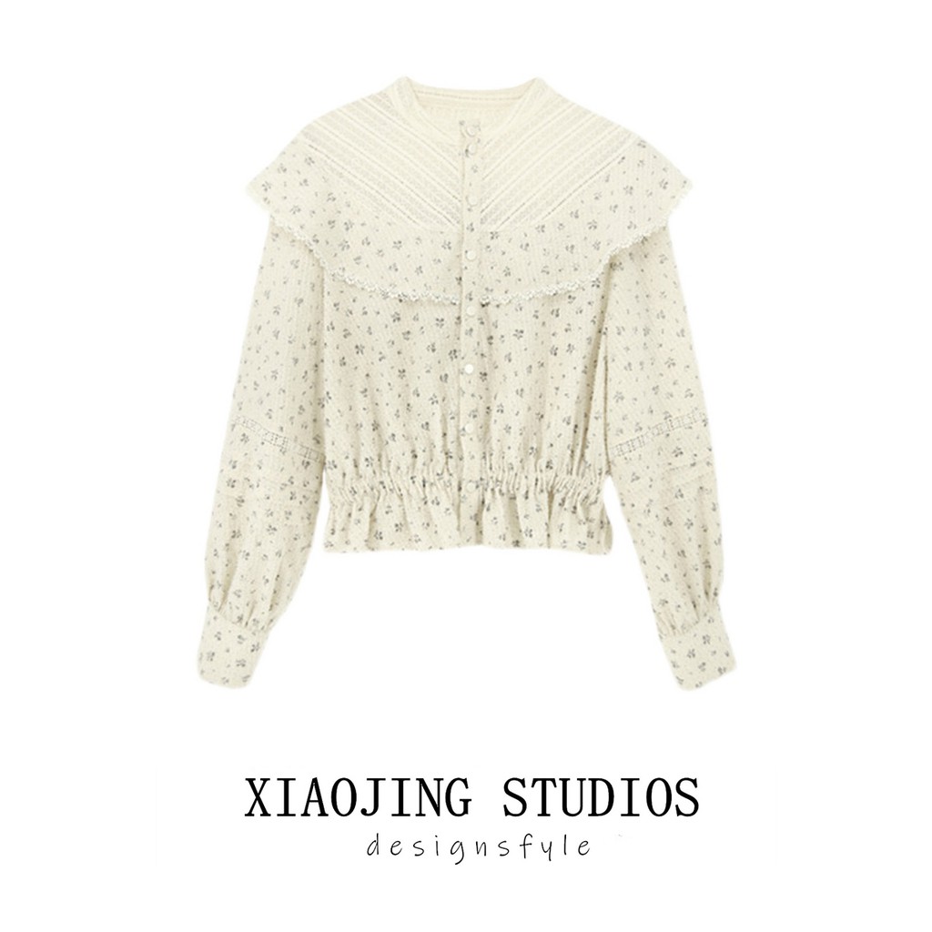 áo sơ mi phối ren siêu xinh 2021