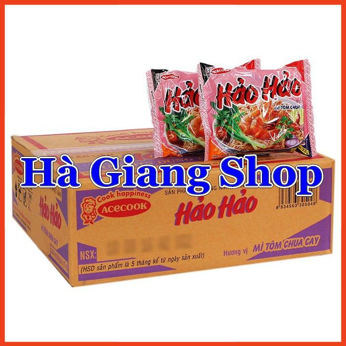 Mì Tôm Hảo Hảo Chua Cay (Thùng 30 gói) - NPP HGS