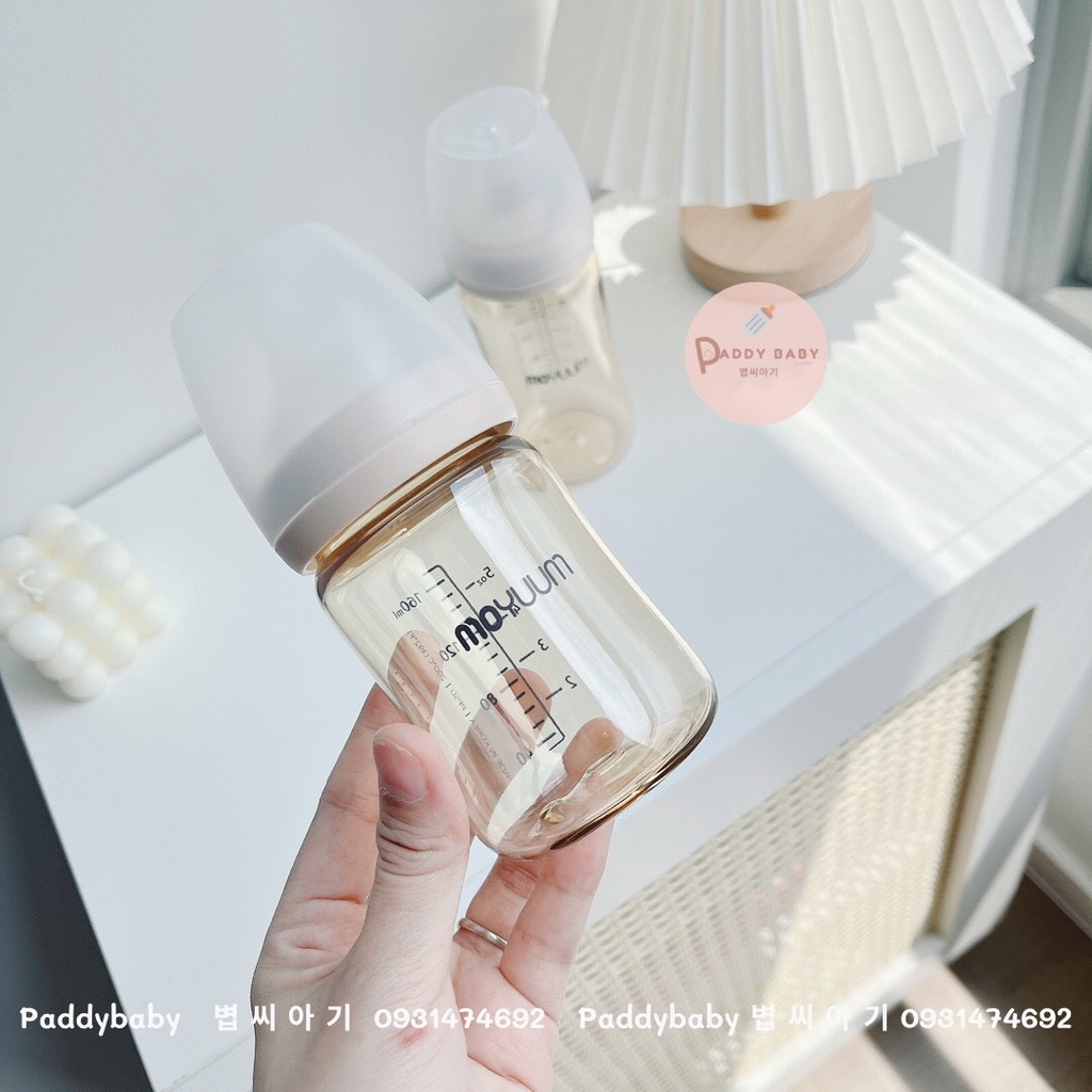 Bình sữa Moyuum PPSU Hàn Quốc 170ml - 270ml cho bé - made in Korea