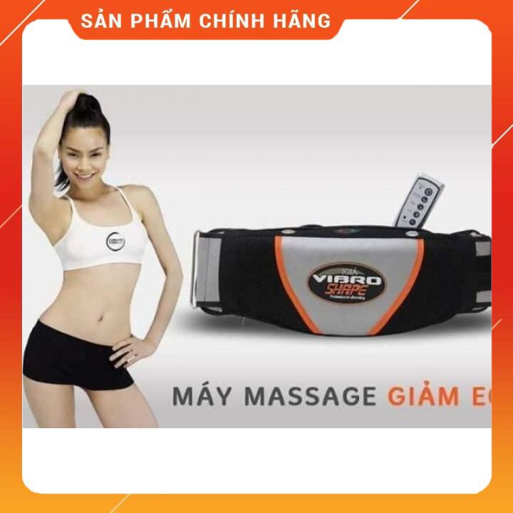 Đai Rung Nóng Massage Tan Giảm Mỡ Bụng Thon Gọn Vật Lý Trị Liệu Đau Mỏi Vai Gáy