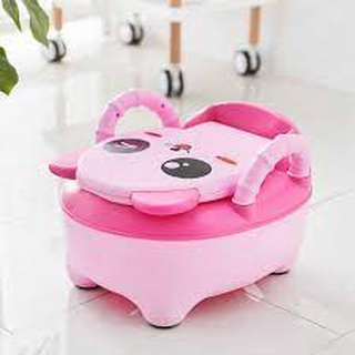 Bô tập đi vệ sinh cho trẻ em - Khe để chất thải dễ dang tháo rời - loại không đệm