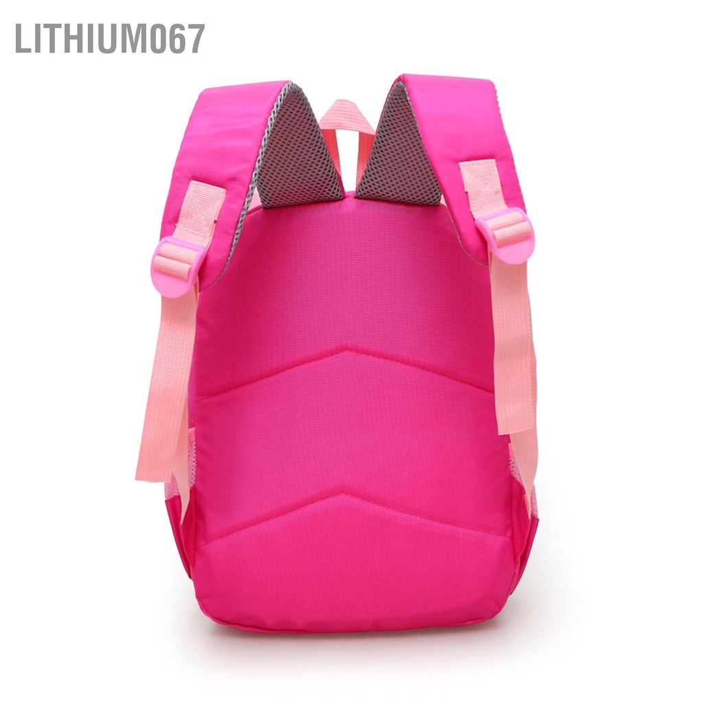 Lithium067 Ba lô mẫu giáo cho bé gái Phim hoạt hình dễ thương Không gian lớn mầm non trẻ em Quà tặng mới biết đi