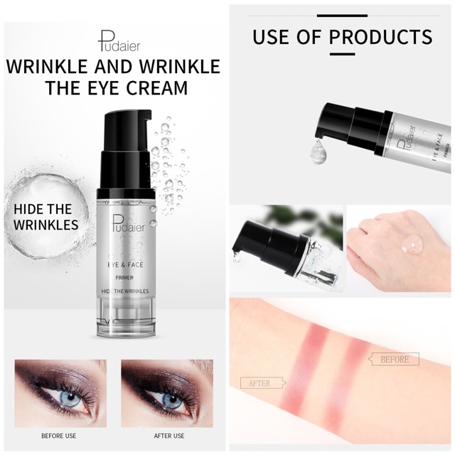 SERUM GEL LÓT MẮT và MẶT PUDAIER