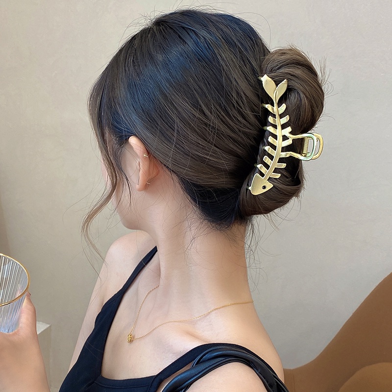 Kẹp Tóc Kim Loại Tinh Tế Thời Trang Hàn Quốc Cho Nữ