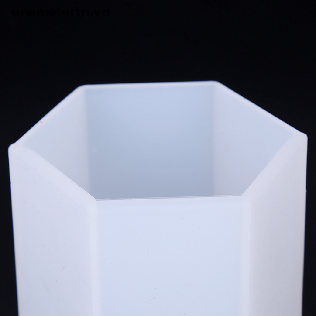 Khuôn Silicon Hình Lục Giác Dùng Làm Trang Sức DIY