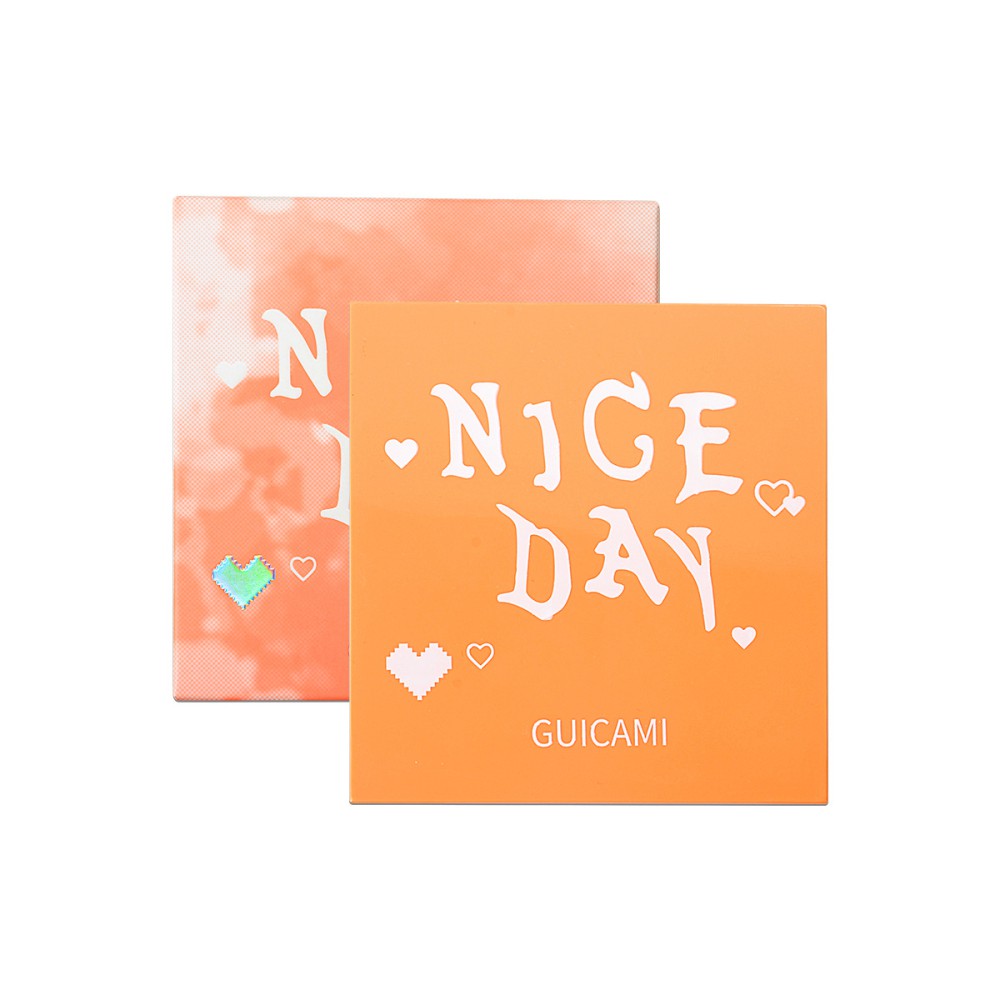 [Hàng mới về] Bảng phấn trang điểm mắt 9 màu sắc lì và ánh nhũ kết hợp nổi bật thời trang