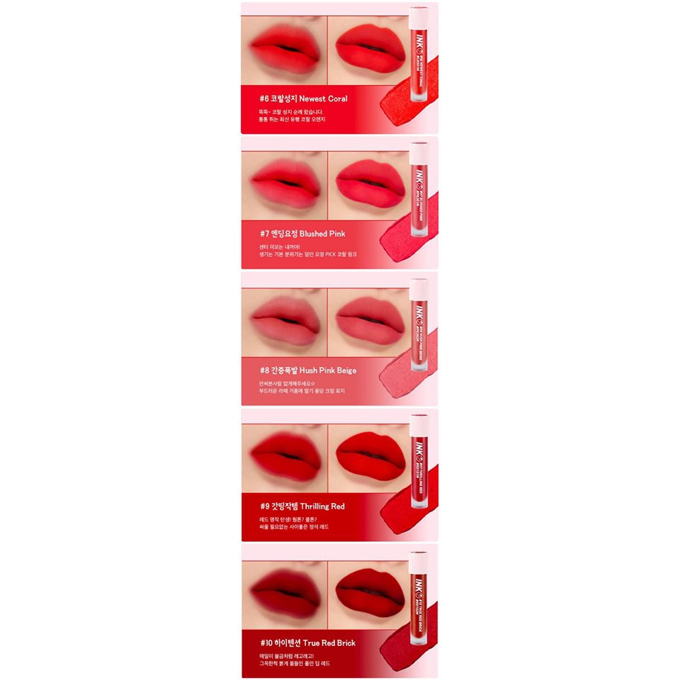 Son Kem Lì Mềm Mịn Môi Peripera Ink Matte Blur Tint 3.8g