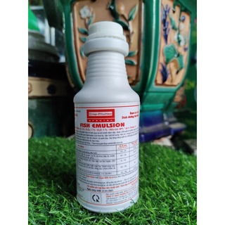 Phân bón lá hữu cơ Fish Emulsion Đạm cá Mỹ (chai 250ml, 500ml)