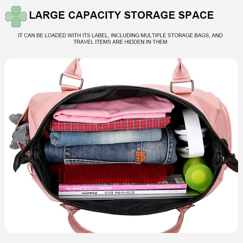 Túi đựng đồ tập gym bằng vải Oxford lớn chống trộm chống nước sành điệu 2022 cho nữ