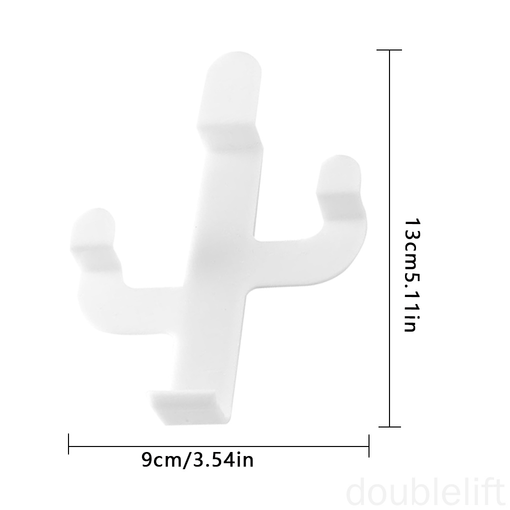 Móc Treo Đồ Dán Tường Hình Cây Xương Rồng