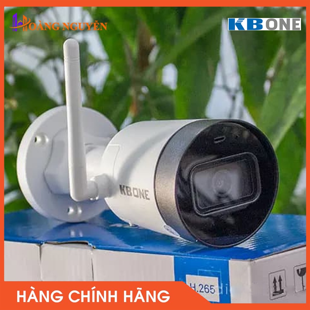 [NHÀ PHÂN PHỐI] Camera IP Wifi 4.0MP KBONE KN-4001WN - Lắp Ngoài Trời Siêu Nét | BigBuy360 - bigbuy360.vn