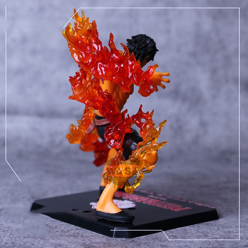Mô hình One Piece ACE 2 đầu hàng cao cấp cao 15cm có hiệu ứng chiến đấu đặc biệt