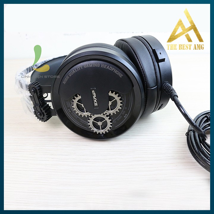 Tai Nghe Gaming Đèn LED Có Dây Headphone Chụp Tai Có Mic EXAVP EX610 - Tay Nghe Nhạc Máy Vi Tính PC Laptop Game Thủ