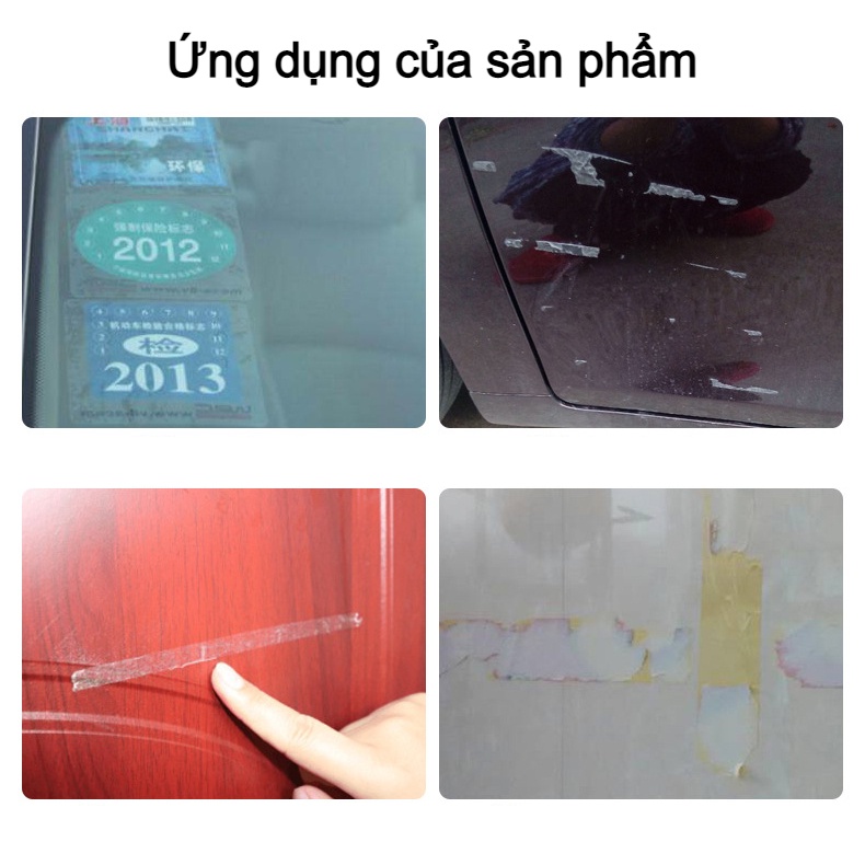 [GIÁ TỐT] Bình xịt tẩy vết keo, băng dính trên kính, gương, xe ô ô không làm xước đồ 200ml Jiuniuxing