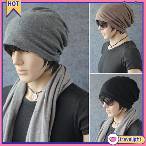Mũ Beanie Dệt Kim Phong Cách Hip Hop Thời Trang Mùa Đông Cho Nam Và Nữ