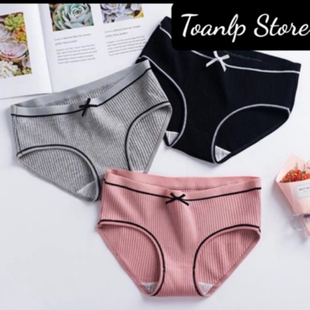 QUẦN LÓT GÂN TĂM ĐÍNH NƠ CỰC ĐẸP 45-58kg