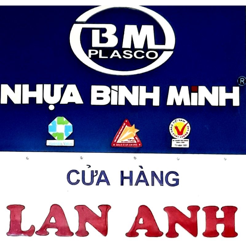 Co ren ngoài, co ren ngoài giảm 21,27,34 PVC Nhựa Bình Minh