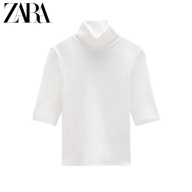 Áo len nữ cổ ngắn Zara cao cấp lên dáng ôm cực xinh ❣️