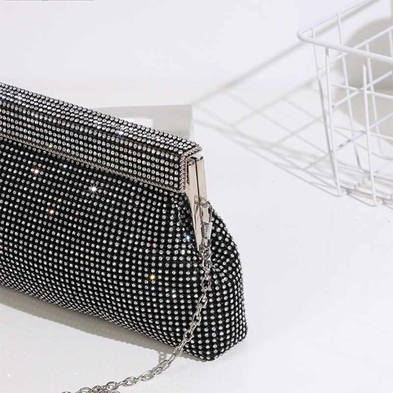 Ví Cầm Tay Dự Tiệc Đính Đá Lấp Lánh Sang Trọng