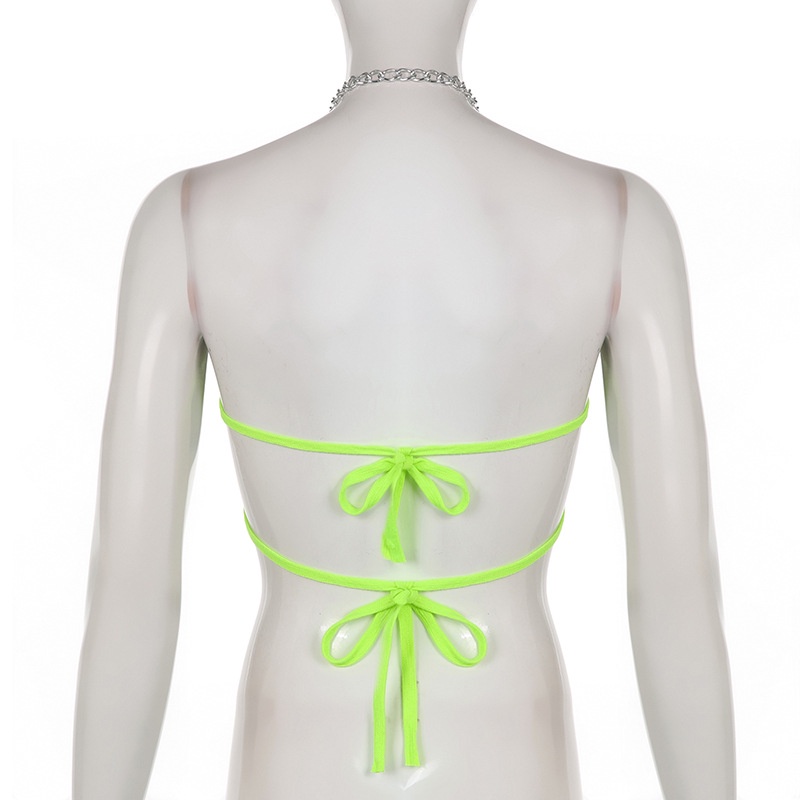 Áo Tank Top Nữ Cổ Yếm Đính Đá Hình Bướm Gợi Cảm