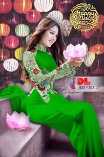 Vải áo dài Gạch bông