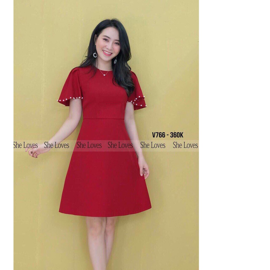 Đầm Tay Cườm !!!