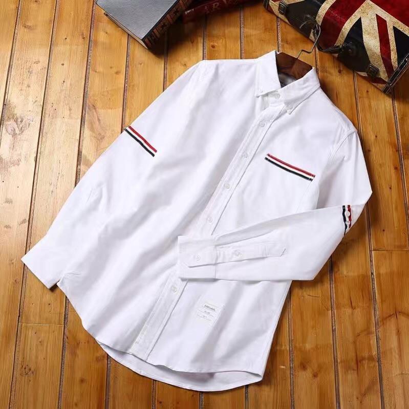 Sơ Mi Thom Browne Vạch Tay + Túi