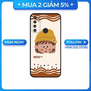 Ốp lưng Vsmart Joy 3/Joy 4/Active 3/Bee 3/Live/...dẻo đen hình Woo