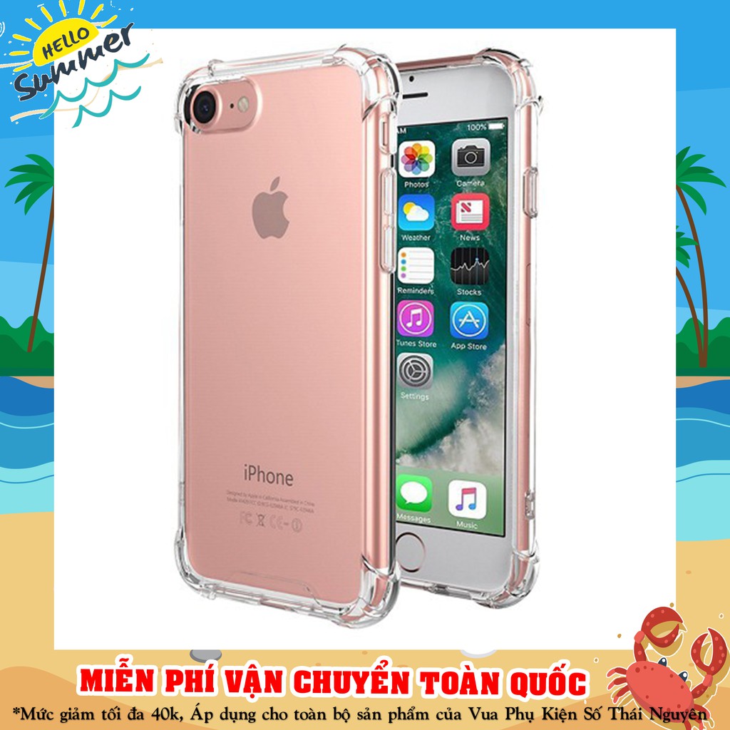 Ốp Iphone Chống Shock, va đập , phát sáng trong đêm ( flash camere).