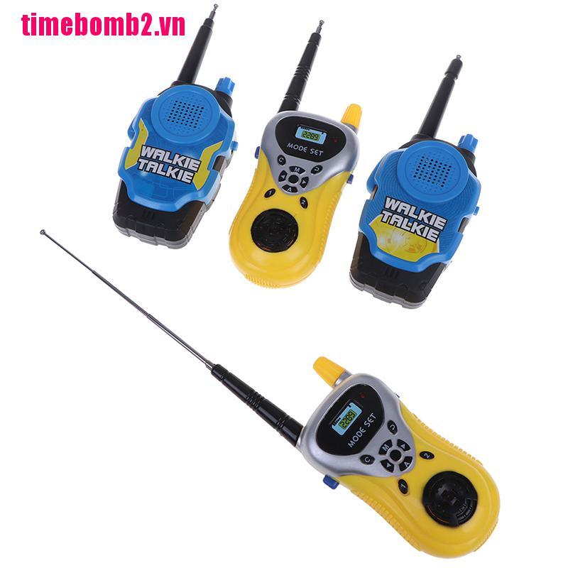 (Hàng Mới Về) Bộ 2 Máy Radio Mini Cho Xe Hơi