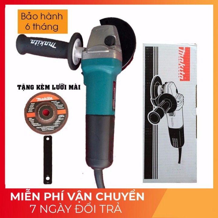 [Chinh Hang] Máy Cắt Cầm Tay Makita 9556HN_840W kèm đĩa mài cao cấp