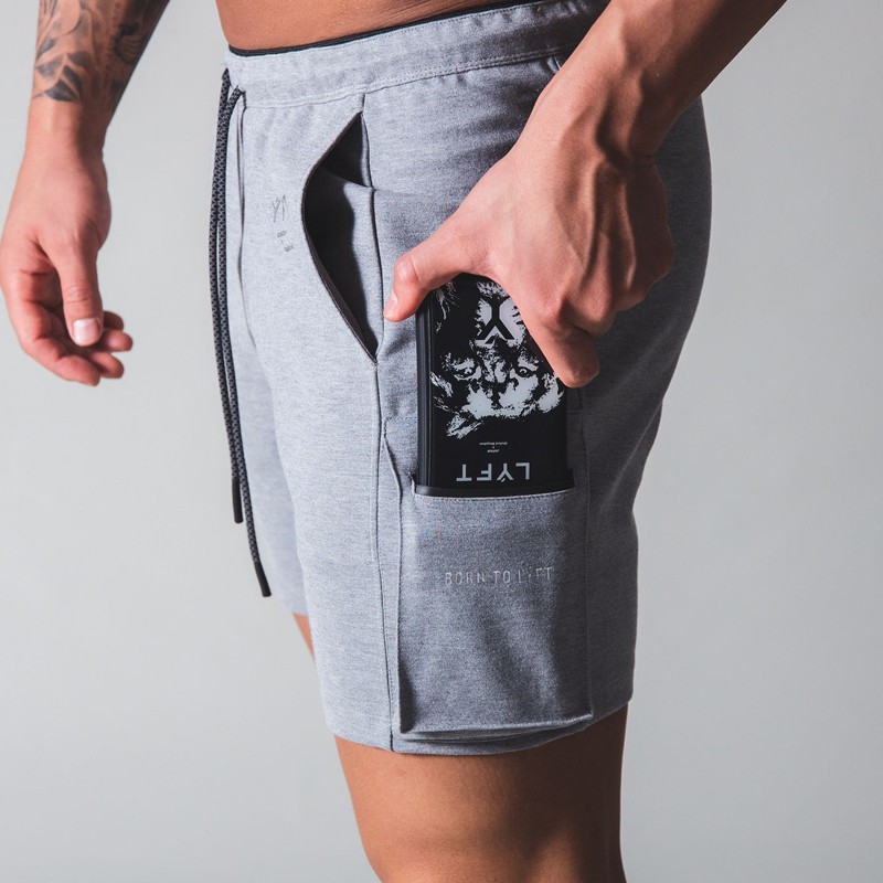 Quần Short Cotton Thể Thao Nhiều Túi Size M-3Xl