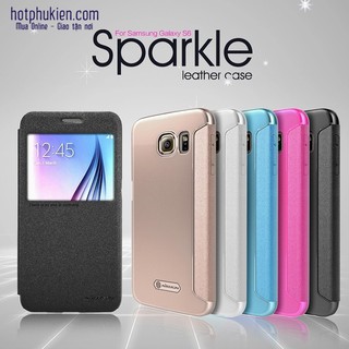 Bao da Samsung galaxy S6  chính hãng Nillkin Sparkle