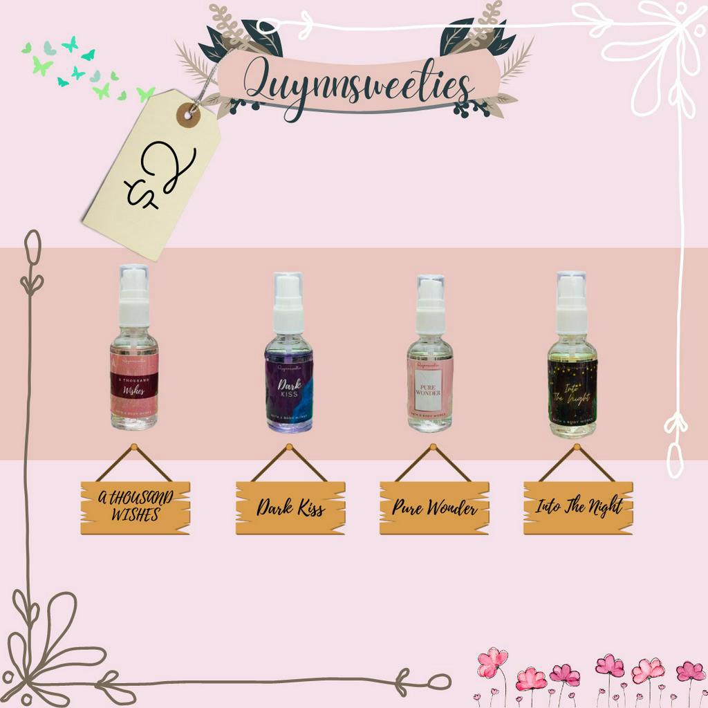 17ML-30ML Xịt thơm Body Mist của Bath and Body Works