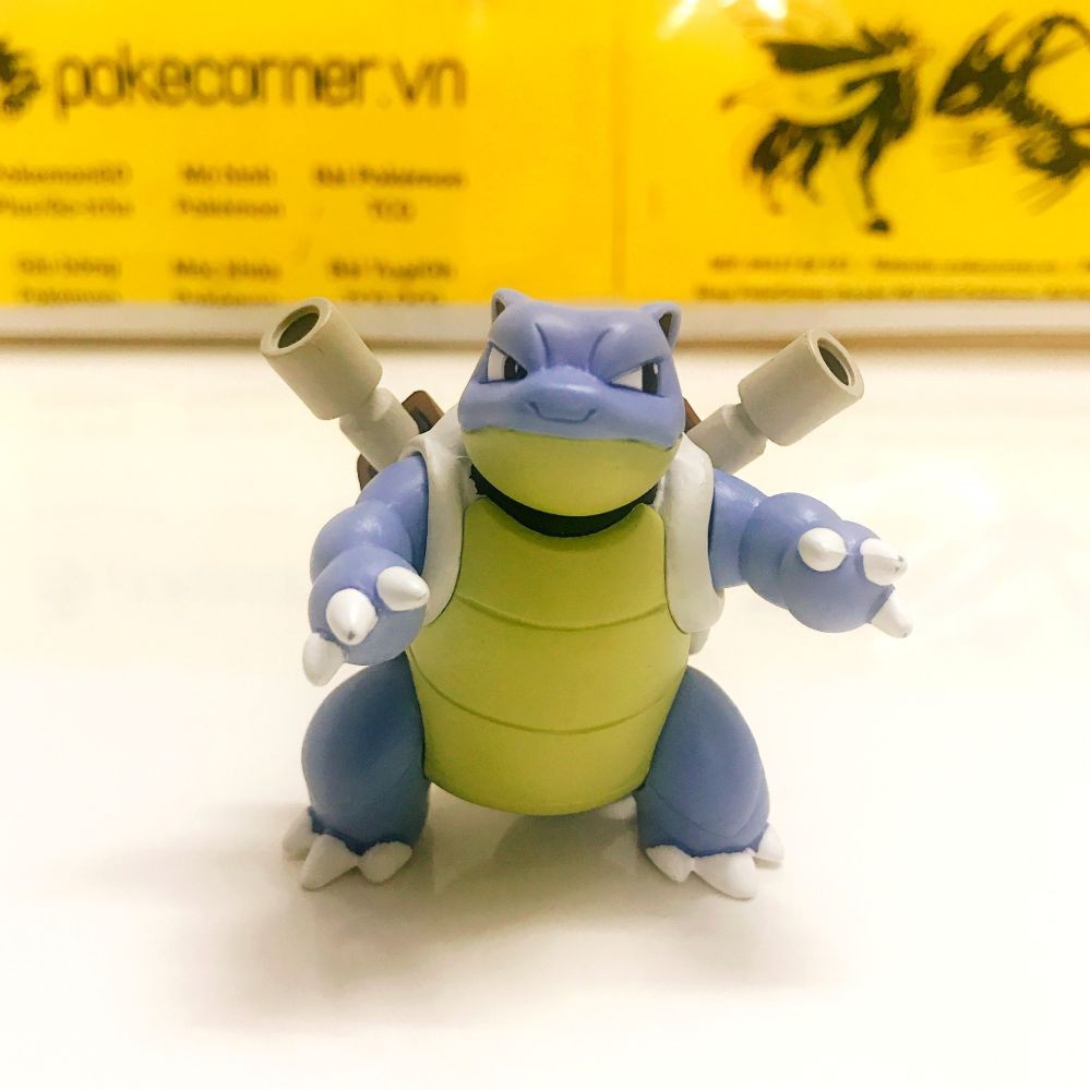 Mô hình Pokemon Blastoise (không box) của Takara TOMY Nhật Bản (Hiếm) - Super Size - Pokemon Figure Moncolle