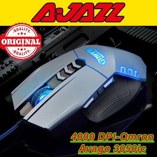 Chuột gaming Ajazz Griffin - Chuột chơi game Ajazz 4000DPI G90