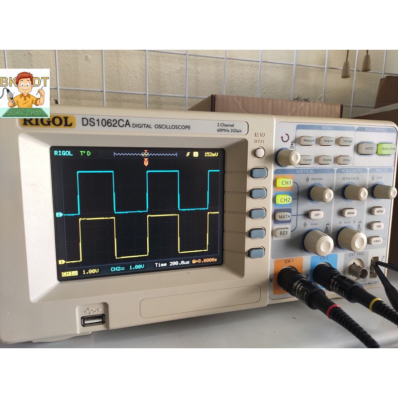 Máy hiện sóng Rigol DS1062CA cao cấp đã qua sử dụng