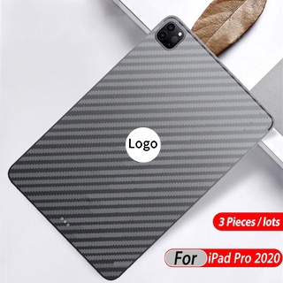 For iPad Pro 12.9 11 2020 Screen Protector Clear Carbon Fiber Protective Film Not Tempered Glass for iPad air mini 1 2 3 4 5 6