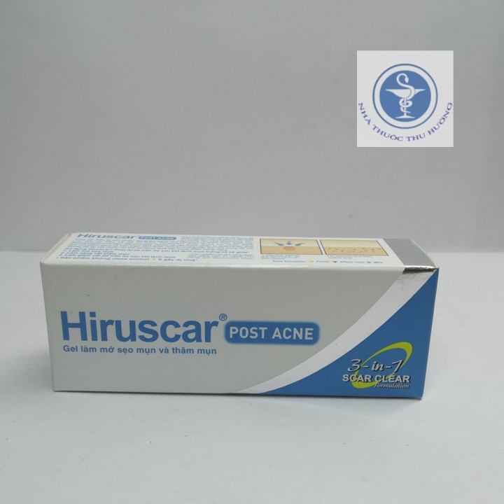 Hiruscar Post Acne 5g mờ thâm mụn