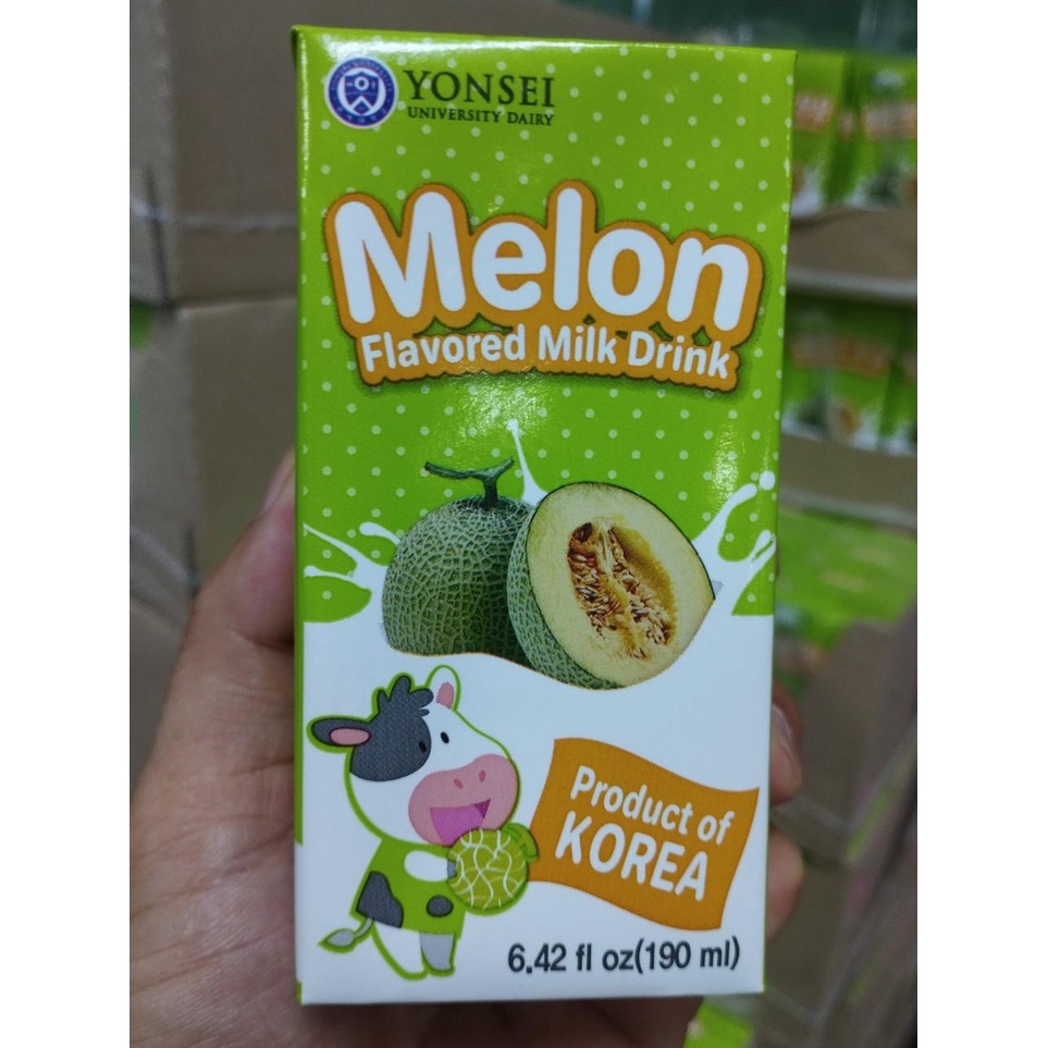 Sữa tươi YONSEI Hàn Quốc thùng 24 hộp 190ml