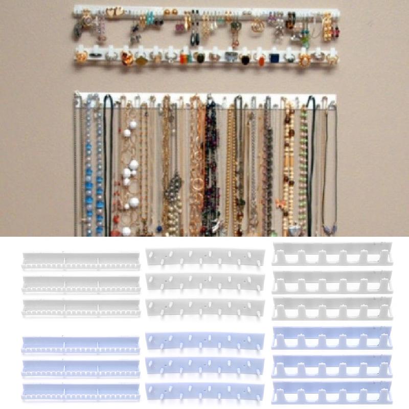 Giá Đỡ Treo Trang Sức Bằng Nhựa Tự Dính Tiện Dụng